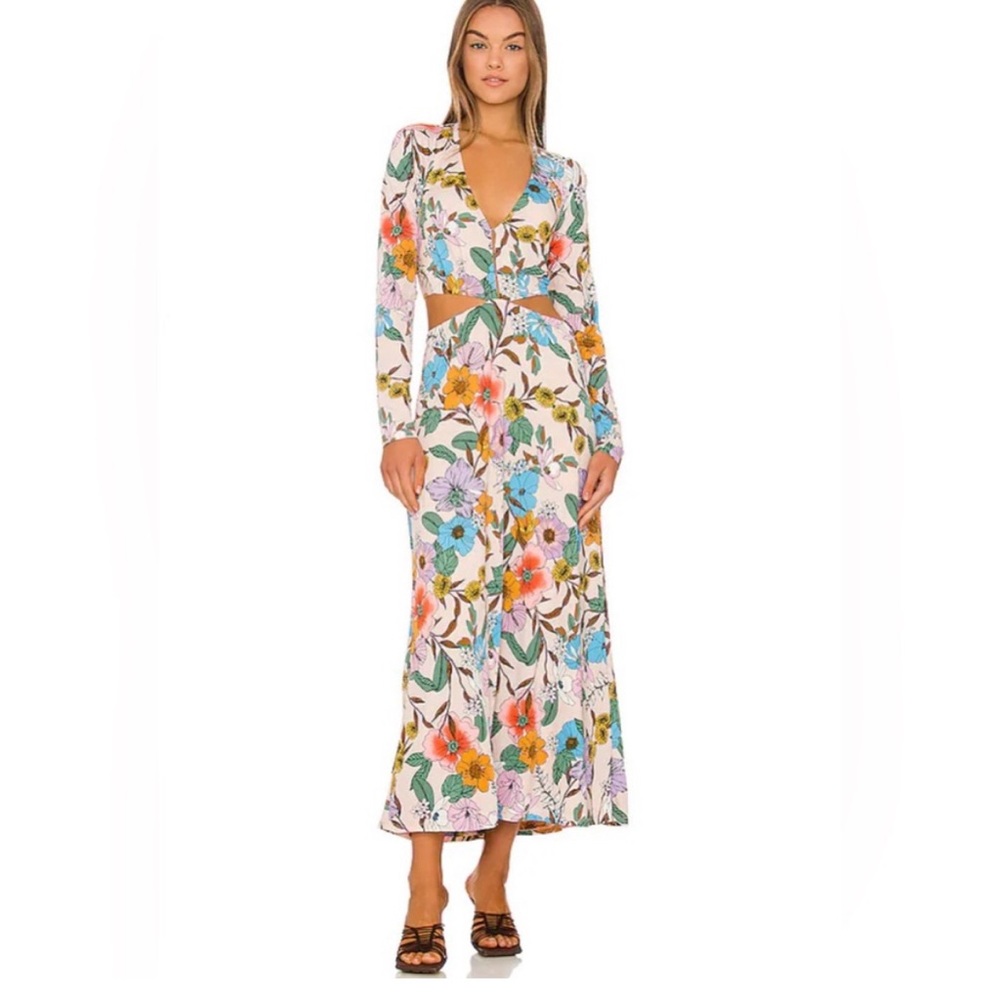 AFRM cutout dress